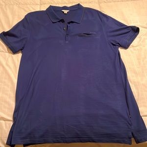 Calvin Klein SS blue polo slim fit XL shirt